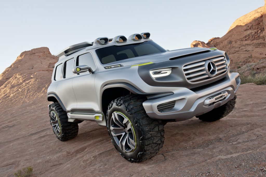 The Mercedes-Benz Ener-G-Force concept car. The Mercedes-Benz Ener-G-Force concept car.